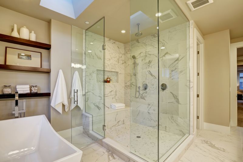 Modern Bathroom with New Shower