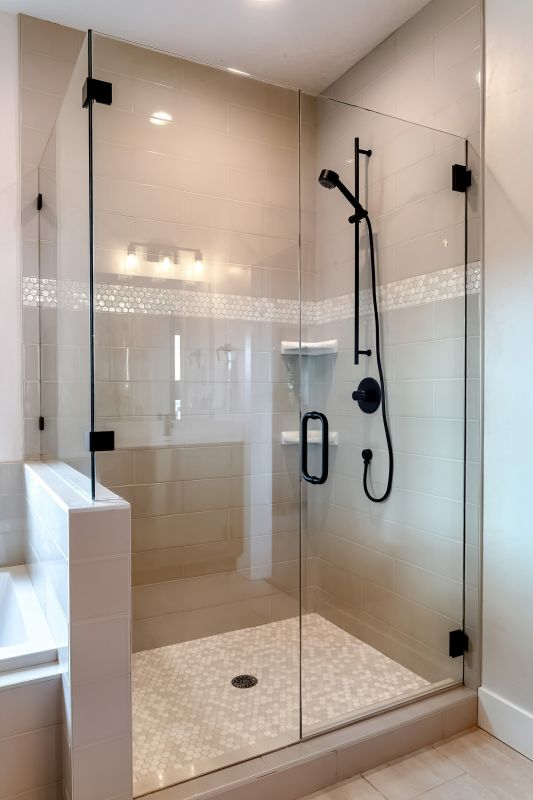 Completed Shower Setup