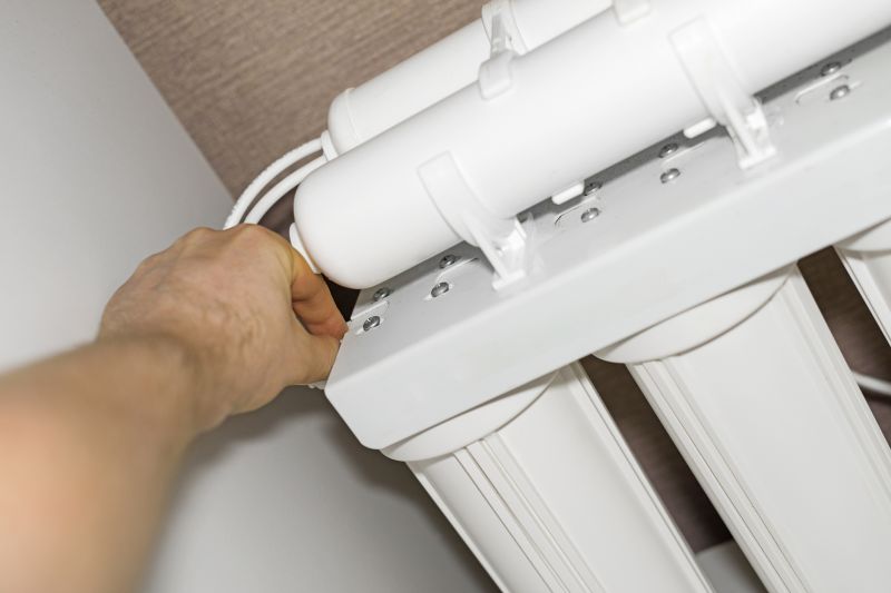 Water Softener System in Use